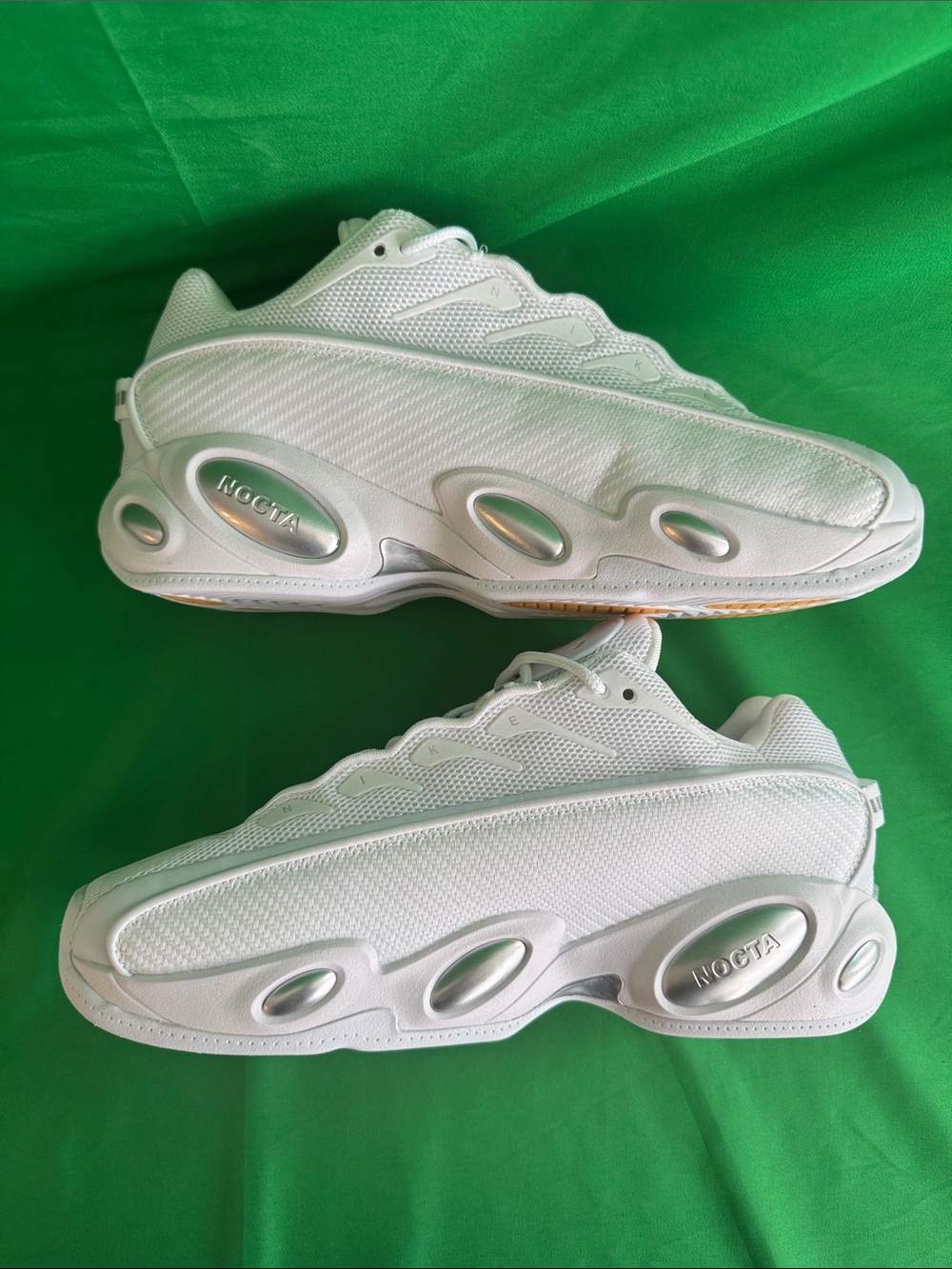 New! the Nike NOCTA Glide "Triple White" Concepts - Picture 5 of 9